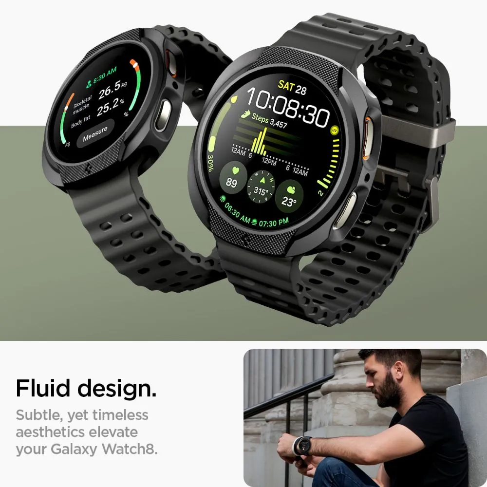 Samsung Galaxy Watch 8 band black SPIGEN LIQUID AIR (44 MM)