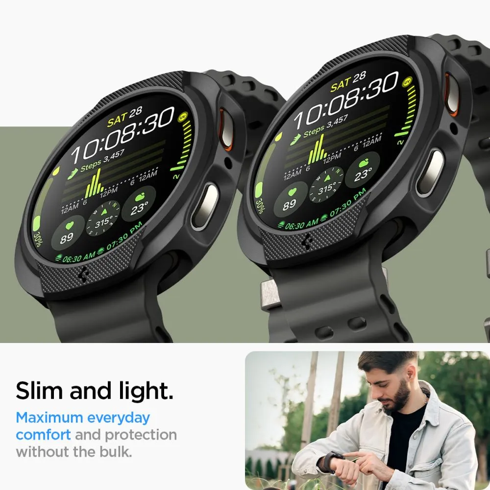 Samsung Galaxy Watch 8 band black SPIGEN LIQUID AIR (44 MM)