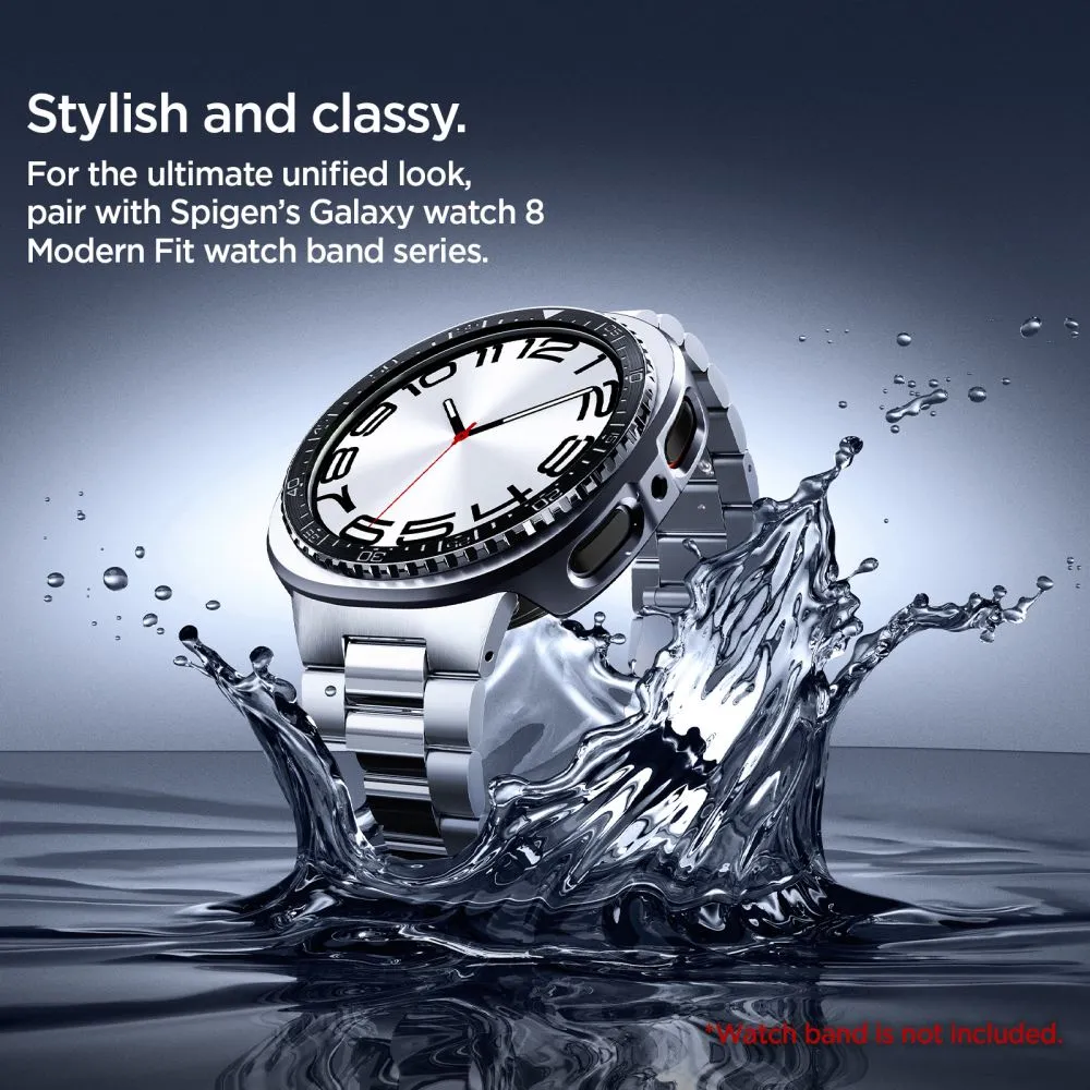 Samsung Galaxy Watch 8 skal, fodral svart SPIGEN BEZEL TUNE PRO DIVER (44 MM)