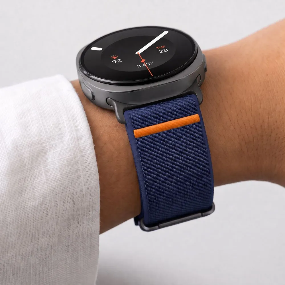 Samsung Galaxy Watch 8 Nutikellade rihmad valge TECH-PROTECT NYLON CLASP (40/44/46 MM)