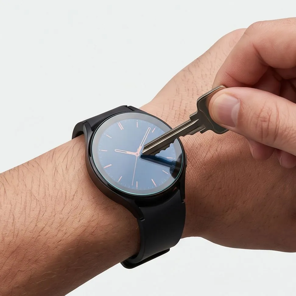 Samsung Galaxy Watch 8 Tempered glass  TECH-PROTECT EASY SET+ 2-PACK (40 MM)