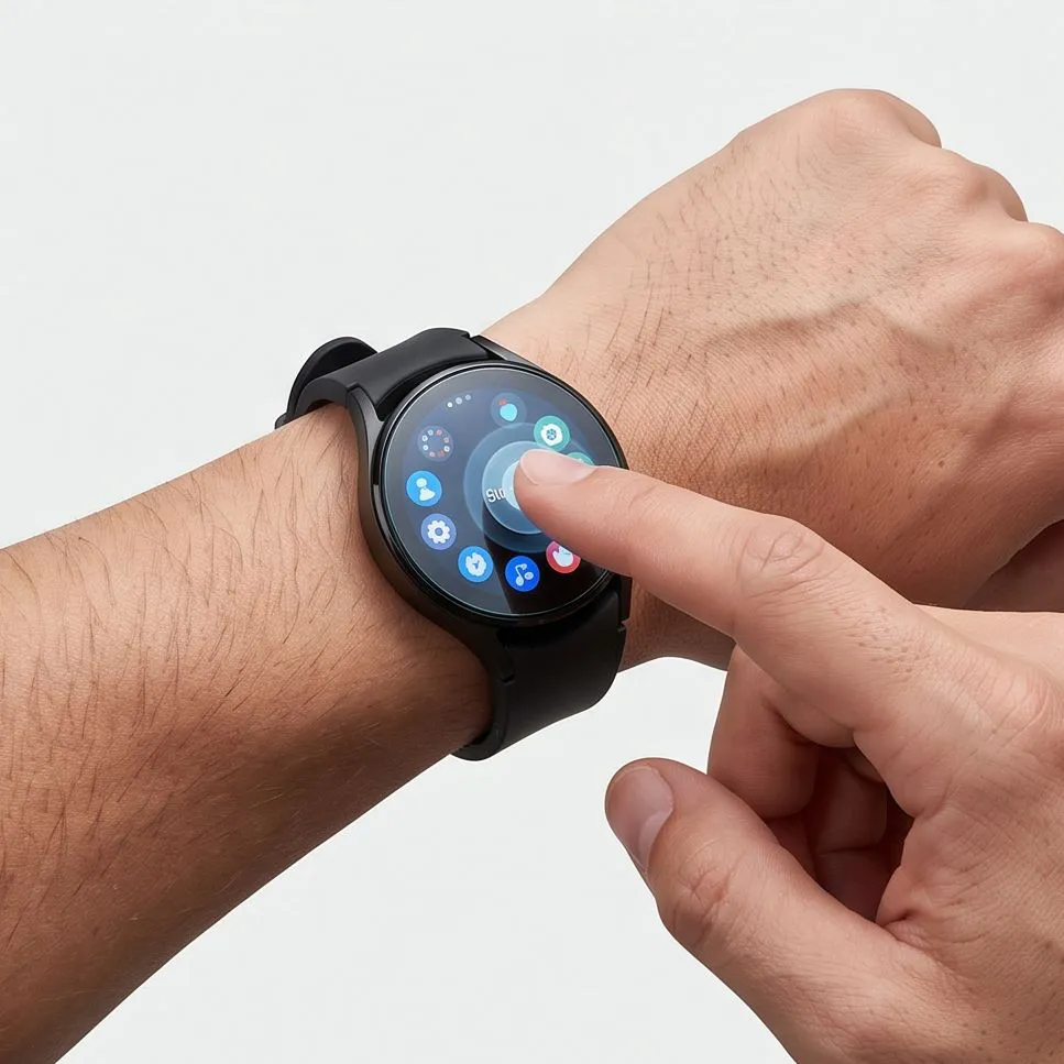 Samsung Galaxy Watch 8 Tempered glass  TECH-PROTECT EASY SET+ 2-PACK (40 MM)