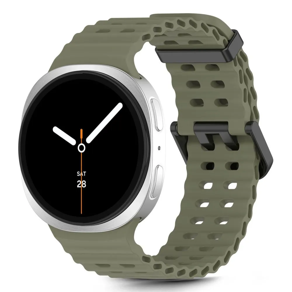 Samsung Galaxy Watch 8 чехол для телефона зеленый TECH-PROTECT ICONBAND PRO (40/44/46 MM)
