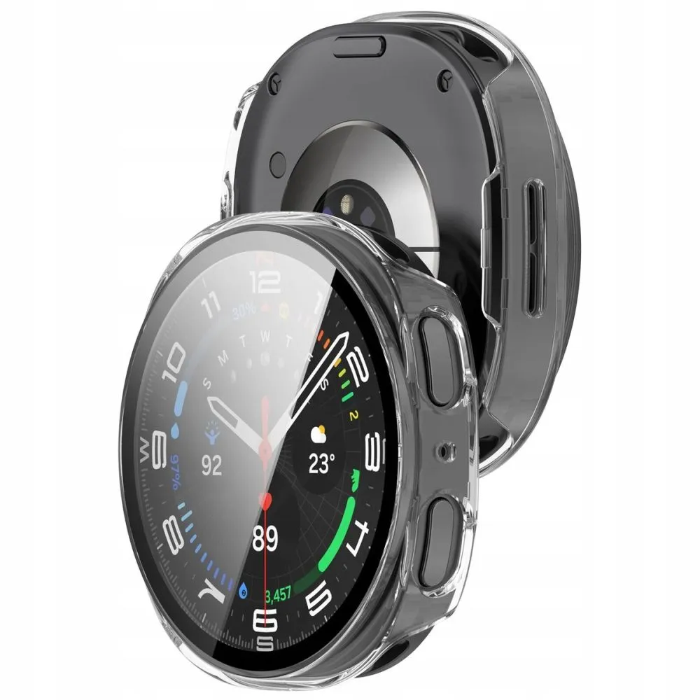 Samsung Galaxy Watch 8 dirželis skaidrus TECH-PROTECT DEFENSE (44 MM)