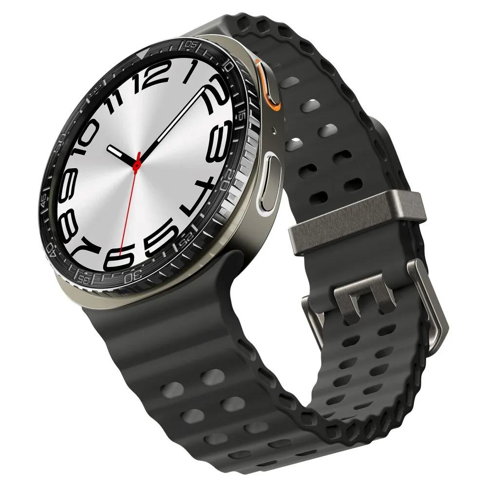 Samsung Galaxy Watch 8 band black SPIGEN BEZEL TUNE DIVER (44 MM)