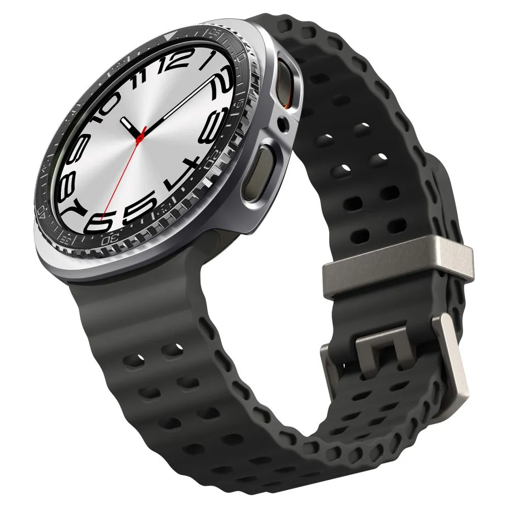Samsung Galaxy Watch 8 suojakuori, suojakotelo musta SPIGEN BEZEL TUNE PRO DIVER (44 MM)