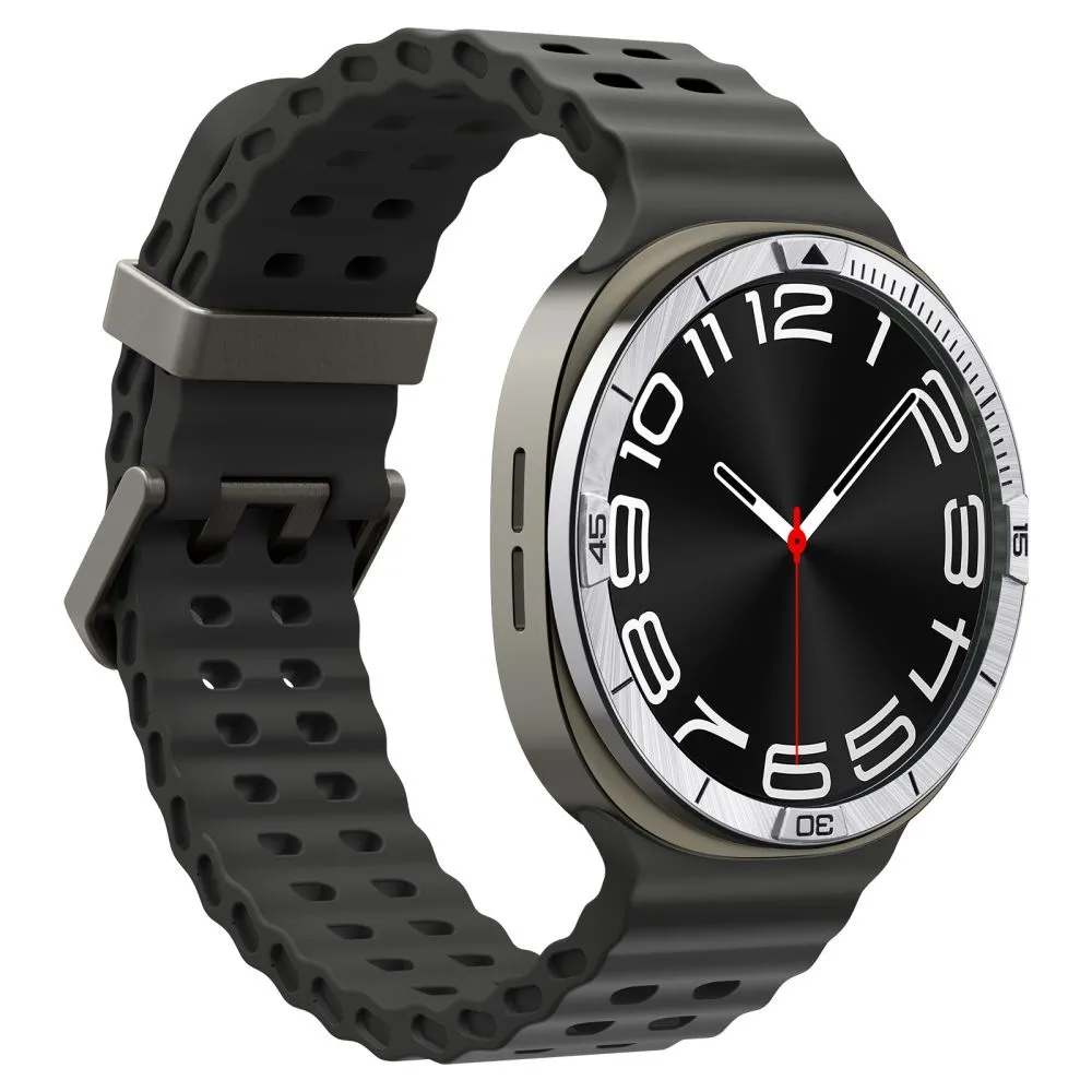 Samsung Galaxy Watch 8 skal, fodral silver SPIGEN BEZEL TUNE PILOT (44 MM)