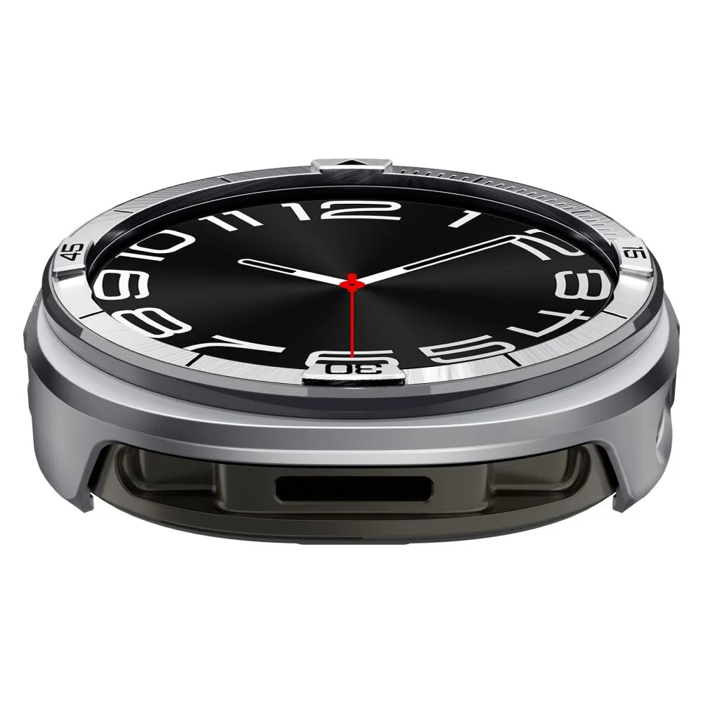 Samsung Galaxy Watch 8 ремень серебристый SPIGEN BEZEL TUNE PRO PILOT (44 MM)
