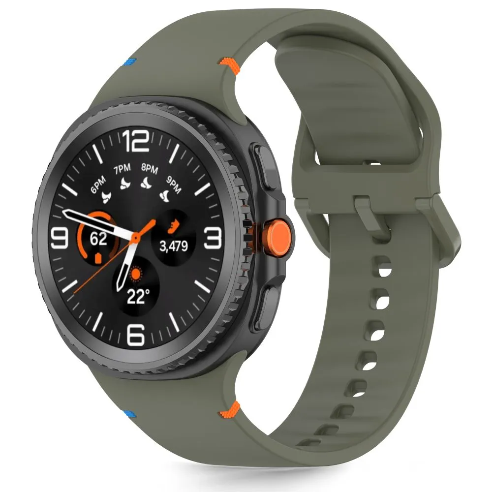 Samsung Galaxy Watch 8 skal, fodral grön TECH-PROTECT SILICONE (40/44/46 MM)