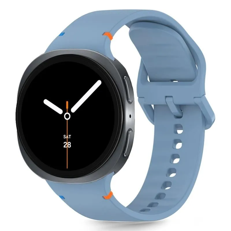 Samsung Galaxy Watch 8 skal, fodral blå TECH-PROTECT SILICONE (40/44/46 MM)