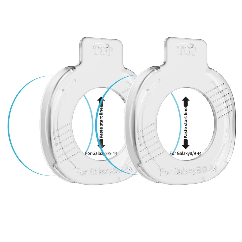 Samsung Galaxy Watch 8 Tempered glass  TECH-PROTECT EASY SET+ 2-PACK (44 MM)