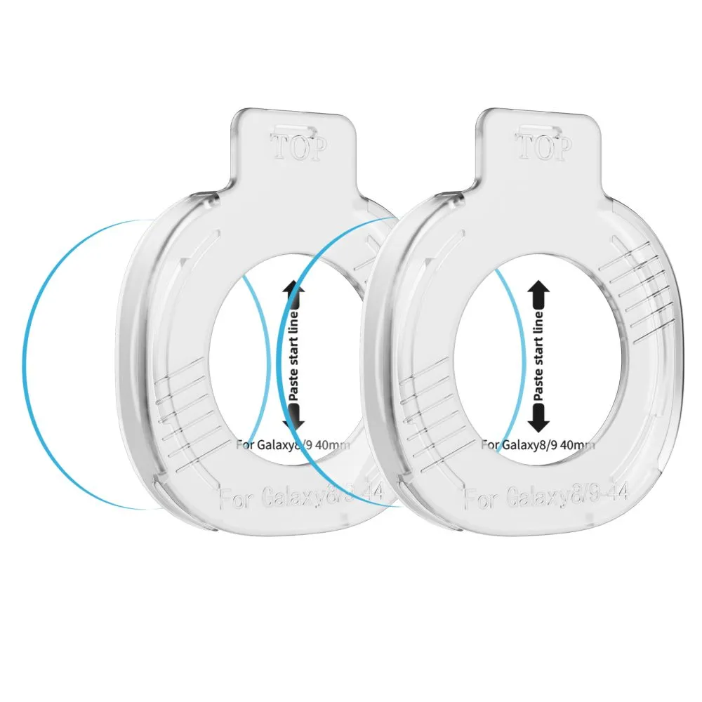 Samsung Galaxy Watch 8 Tempered glass  TECH-PROTECT EASY SET+ 2-PACK (40 MM)