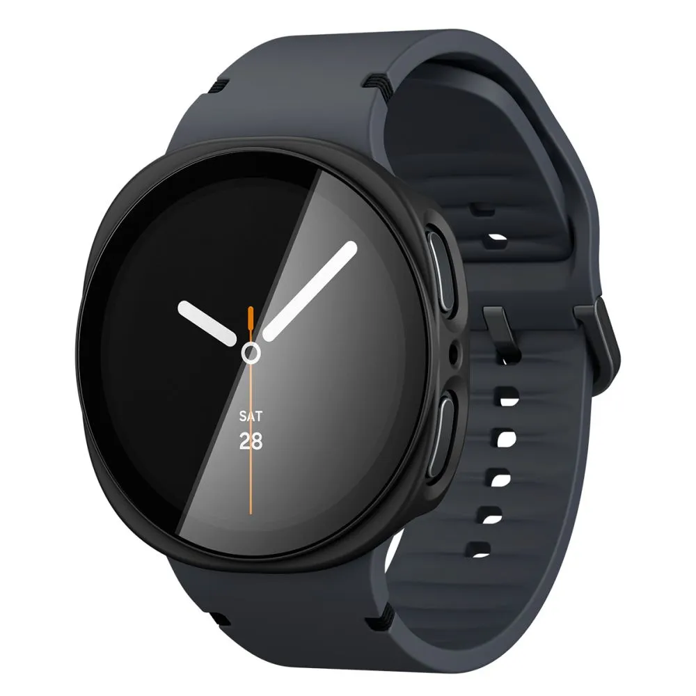 Samsung Galaxy Watch 8 Apsauginiai dėklai ir Juoda SPIGEN THIN FIT 360 (44 MM)