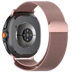 Samsung Galaxy Watch 8 suojakuori, suojakotelo pinkki TECH-PROTECT MILANESEBAND (40/44/46 MM)