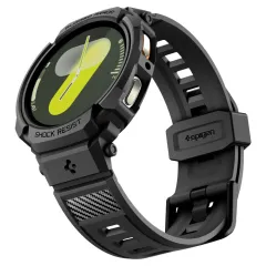 Samsung Galaxy Watch 8 suojakuori, suojakotelo musta SPIGEN RUGGED ARMOR ”PRO” (40 MM)