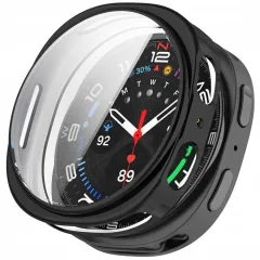 Samsung Galaxy Watch 8 suojakuori, suojakotelo musta TECH-PROTECT DEFENSE (40 MM)