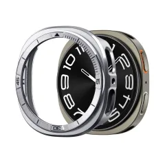 Samsung Galaxy Watch 8 ремень серебристый SPIGEN BEZEL TUNE PRO PILOT (44 MM)