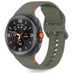 Samsung Galaxy Watch 8 чехол для телефона зеленый TECH-PROTECT SILICONE (40/44/46 MM)
