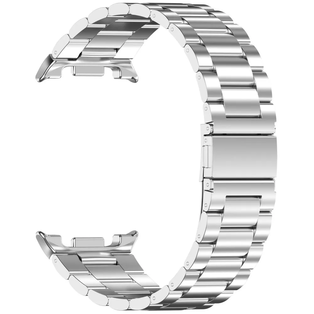 Samsung Galaxy Watch 8 Classic telefono dėklas sidabrinis TECH-PROTECT STAINLESS (40/44/46 MM)