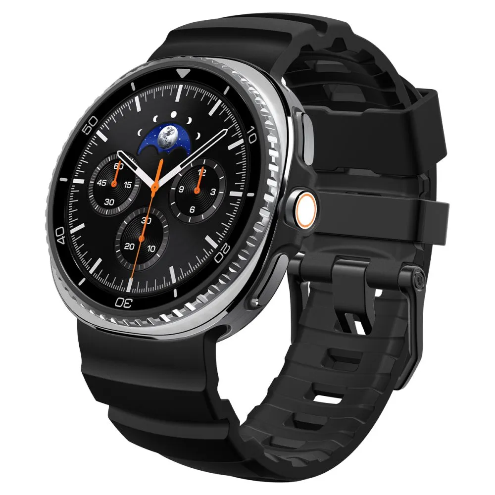 Samsung Galaxy Watch 8 Classic skal, fodral svart SPIGEN WBS2 BAND (40/44/46 MM)