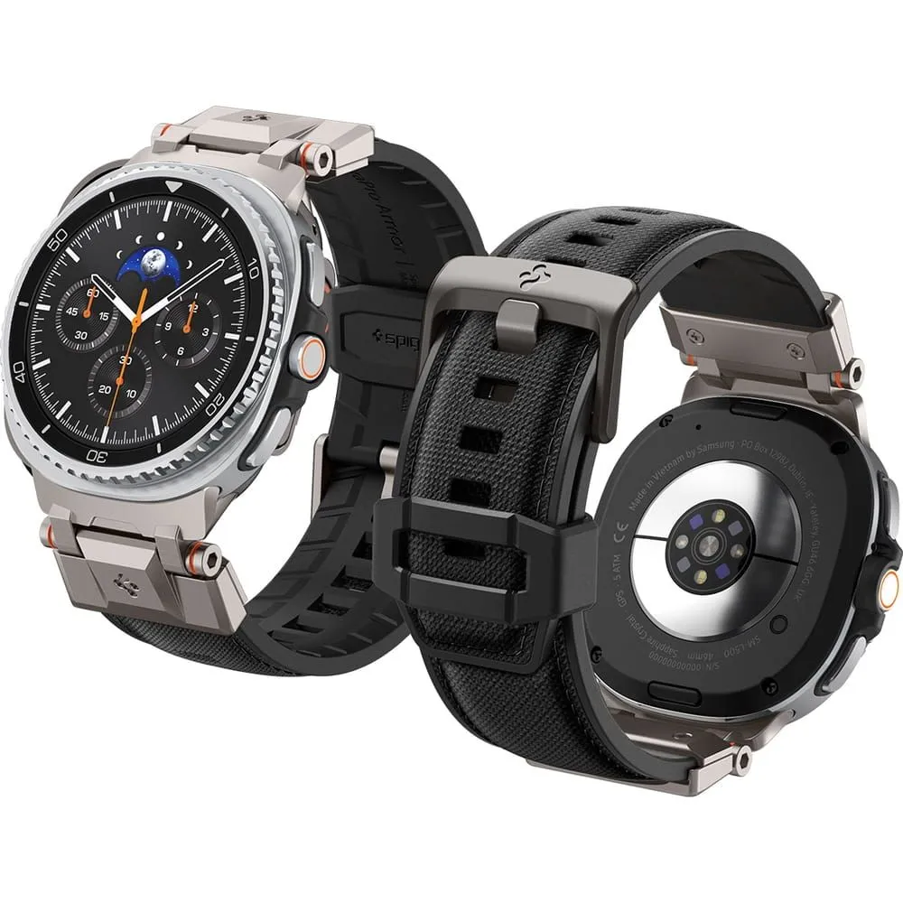 Samsung Galaxy Watch 8 Classic Nutikellade rihmad must SPIGEN DURAPRO ARMOR