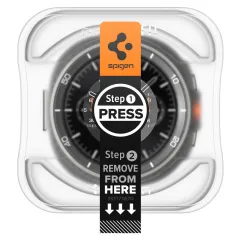 Samsung Galaxy Watch 8 Classic Tempered glass  SPIGEN GLAS.TR ”EZ-FIT” 2-PACK (46 MM)
