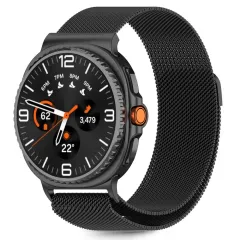 Samsung Galaxy Watch 8 Classic telefoni ümbris must TECH-PROTECT MILANESEBAND (40/44/46 MM)