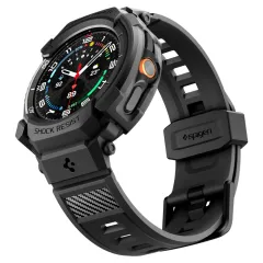 Samsung Galaxy Watch 8 Classic phone case black SPIGEN RUGGED ARMOR ”PRO” (46 MM)