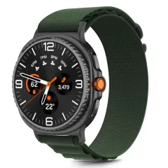 Samsung Galaxy Watch 8 Classic phone case green TECH-PROTECT NYLON PRO (40/44/46 MM)