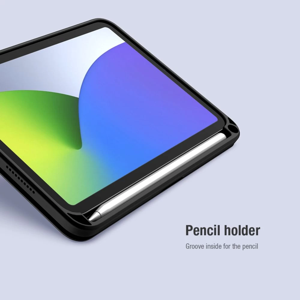 Apple iPad Mini 7 Planšetės dėklas mėlyna Nillkin Bevel Leather 