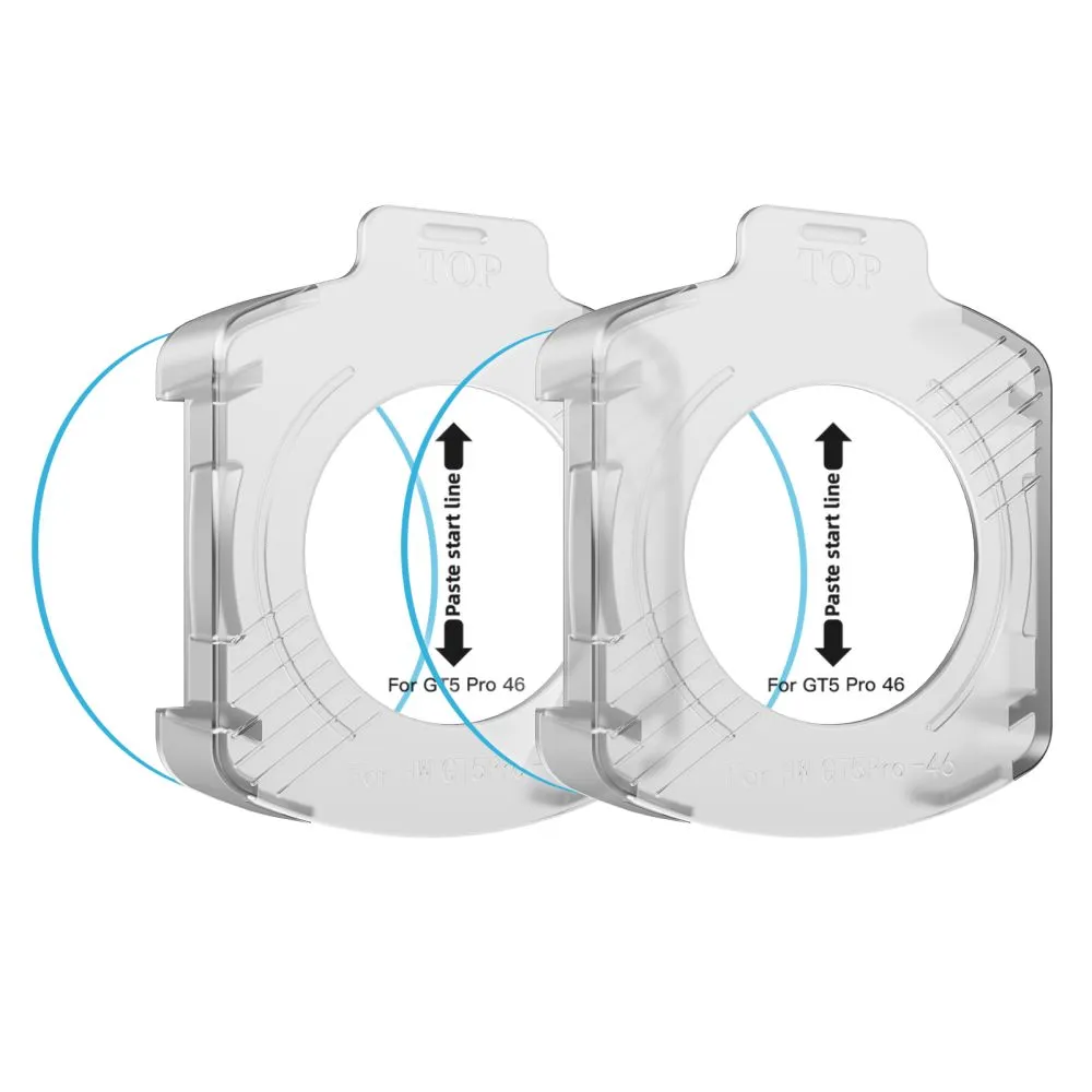 Huawei Watch GT 5 Pro aizsargstikls TECH-PROTECT EASY SET+ 2-PACK (46 MM)