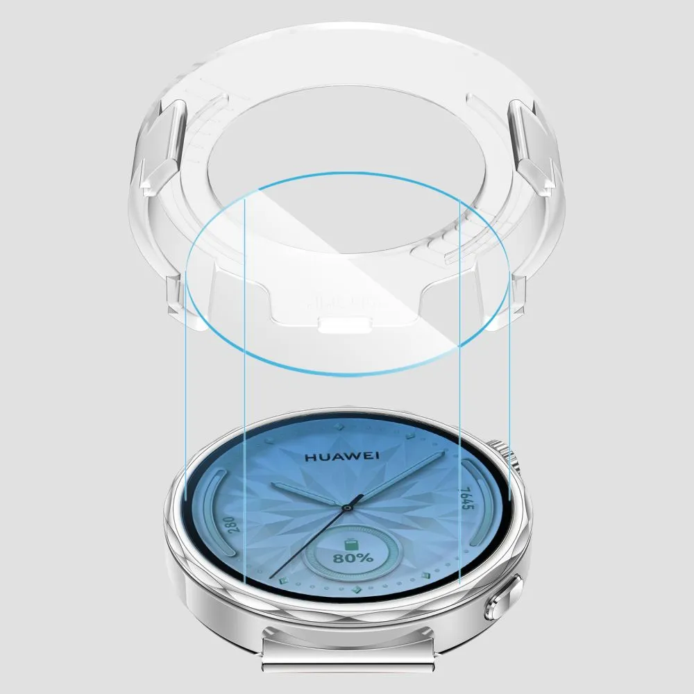 Huawei Watch GT 5 aizsargstikls  TECH-PROTECT EASY SET+ 2-PACK (41 MM)