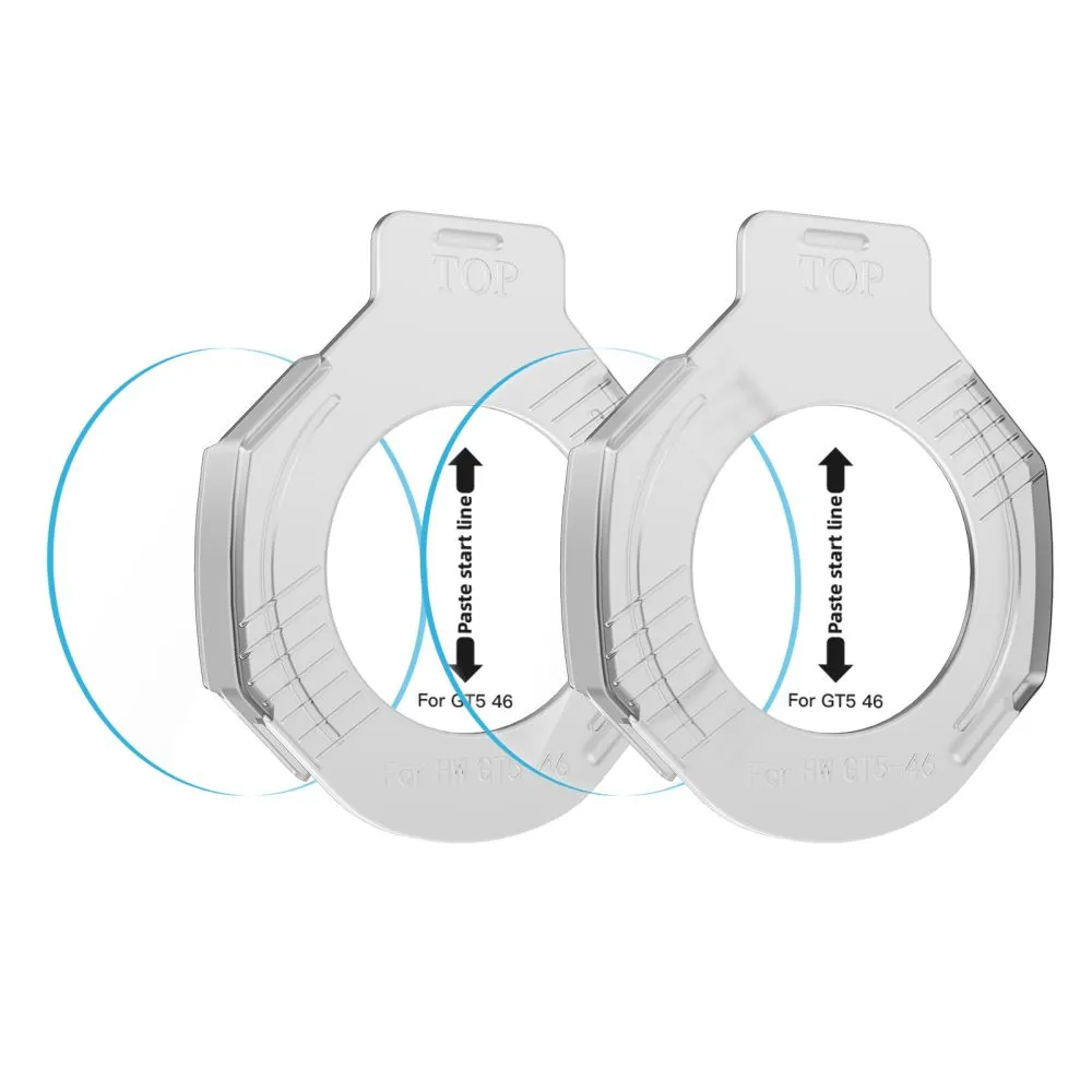 Huawei Watch GT 5 aizsargstikls TECH-PROTECT EASY SET+ 2-PACK (46 MM)