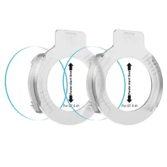 Huawei Watch GT 5 aizsargstikls  TECH-PROTECT EASY SET+ 2-PACK (41 MM)