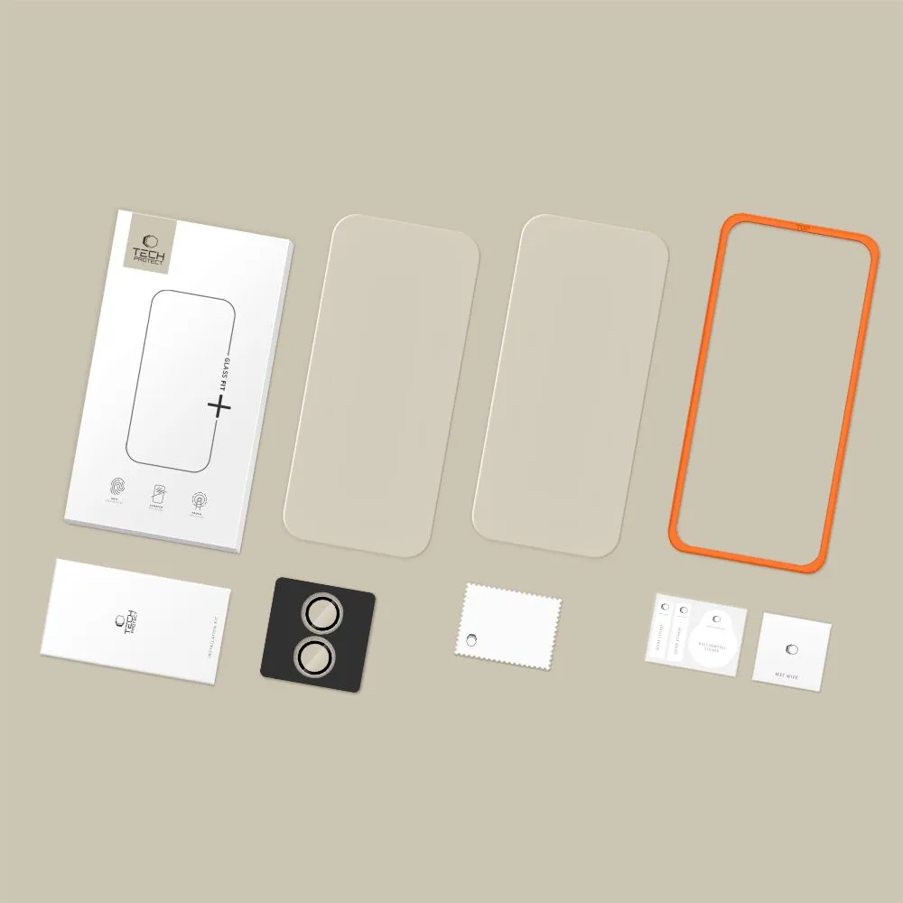 Apple iPhone 17 skärmskydd  TECH-PROTECT EASY SET+ 3-PACK