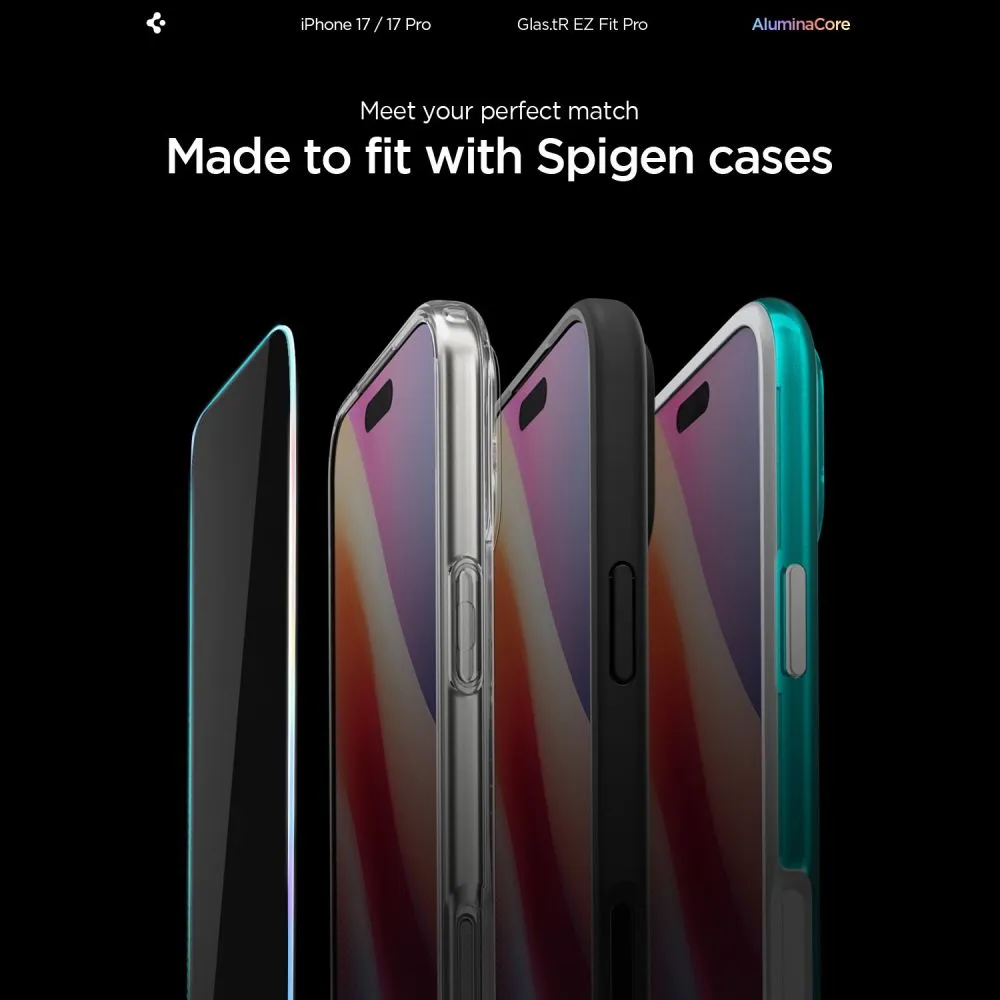 Apple iPhone 17 Aizsargstikls SPIGEN GLAS.TR ”EZ FIT PRO”