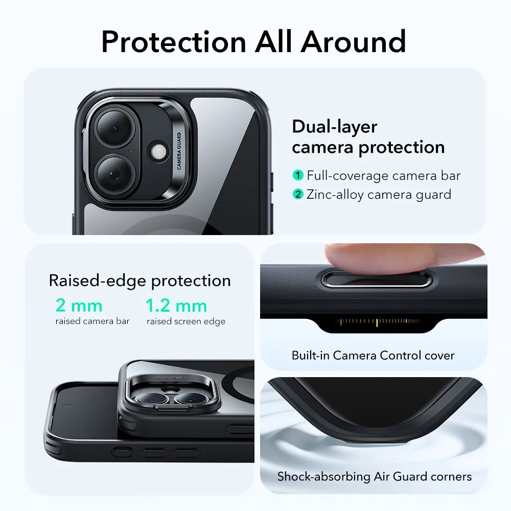 Apple iPhone 17 чехол  ESR CLASSIC HYBRID KICKSTAND MAGSAFE