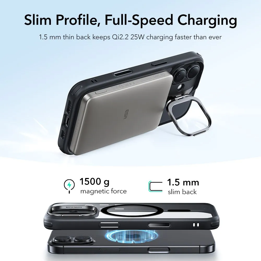 Apple iPhone 17 чехол  ESR CLASSIC HYBRID KICKSTAND MAGSAFE