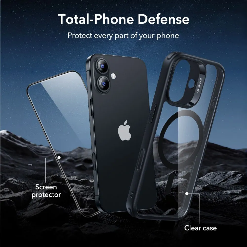 Apple iPhone 17 suojakuori  ESR CLASSIC HYBRID MAGSAFE & TEMPERED GLASS