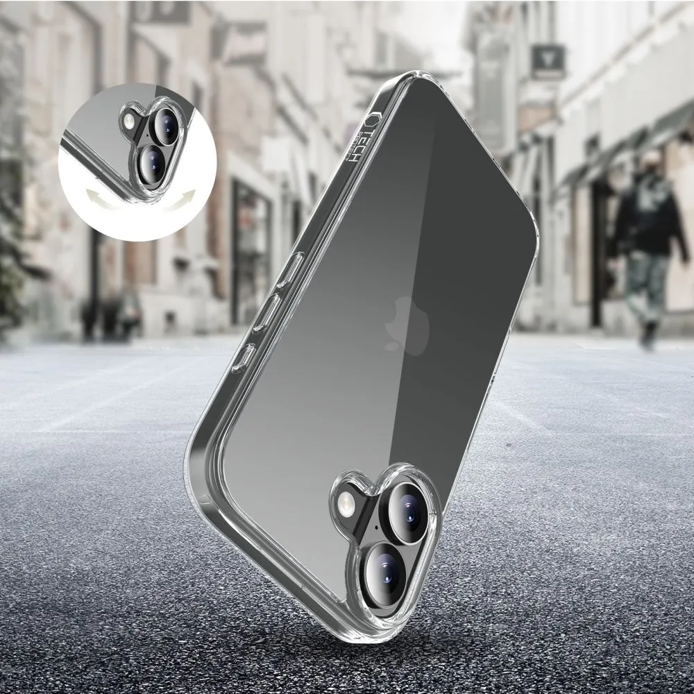 Apple iPhone 17 ümbris läbipaistev TECH-PROTECT FLEXAIR HYBRID