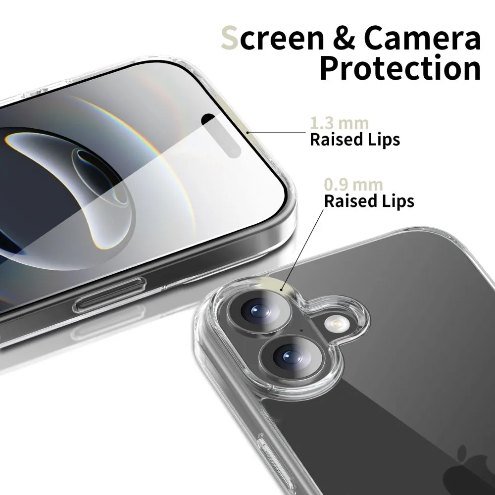Apple iPhone 17 ümbris läbipaistev TECH-PROTECT FLEXAIR HYBRID