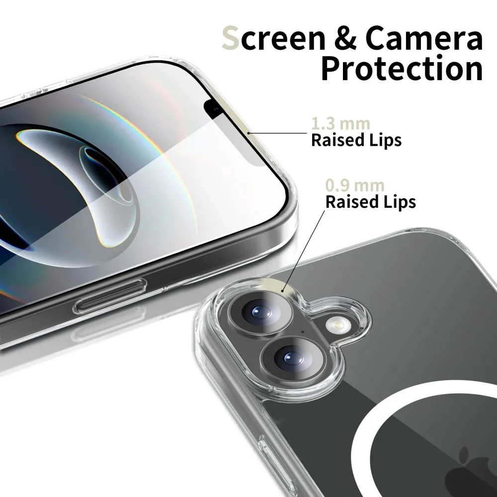 Apple iPhone 17 ümbris läbipaistev TECH-PROTECT FLEXAIR HYBRID MAGSAFE