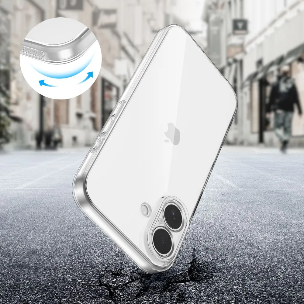Apple iPhone 17 ümbris läbipaistev TECH-PROTECT FLEXAIR