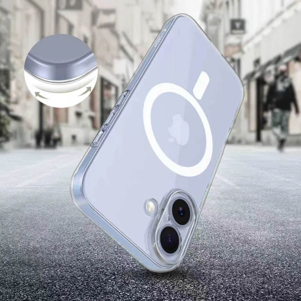 Apple iPhone 17 ümbris läbipaistev TECH-PROTECT FLEXAIR MAGSAFE