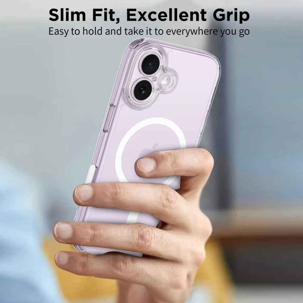 Apple iPhone 17 skal transparent TECH-PROTECT MAGPEAK MAGSAFE CC