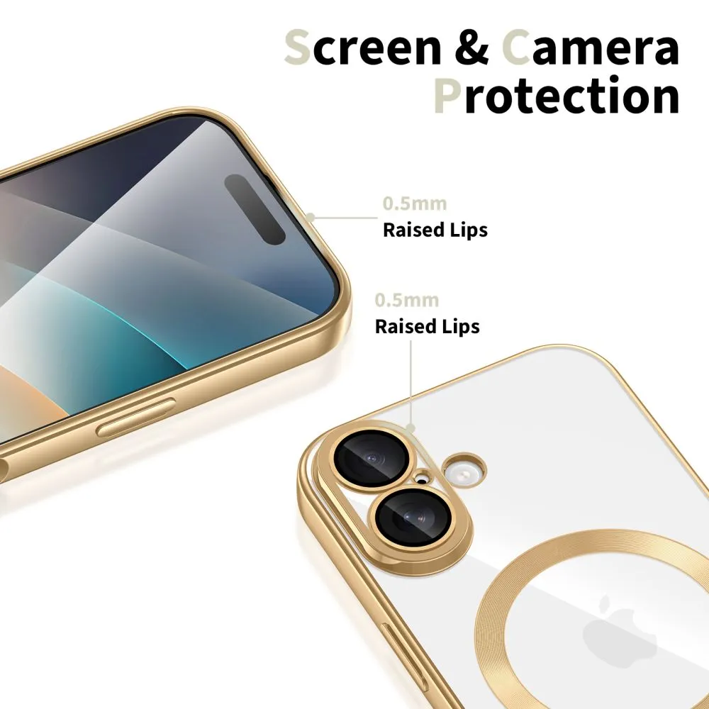 Apple iPhone 17 ümbris kuldne TECH-PROTECT MAGFLEX MAGSAFE