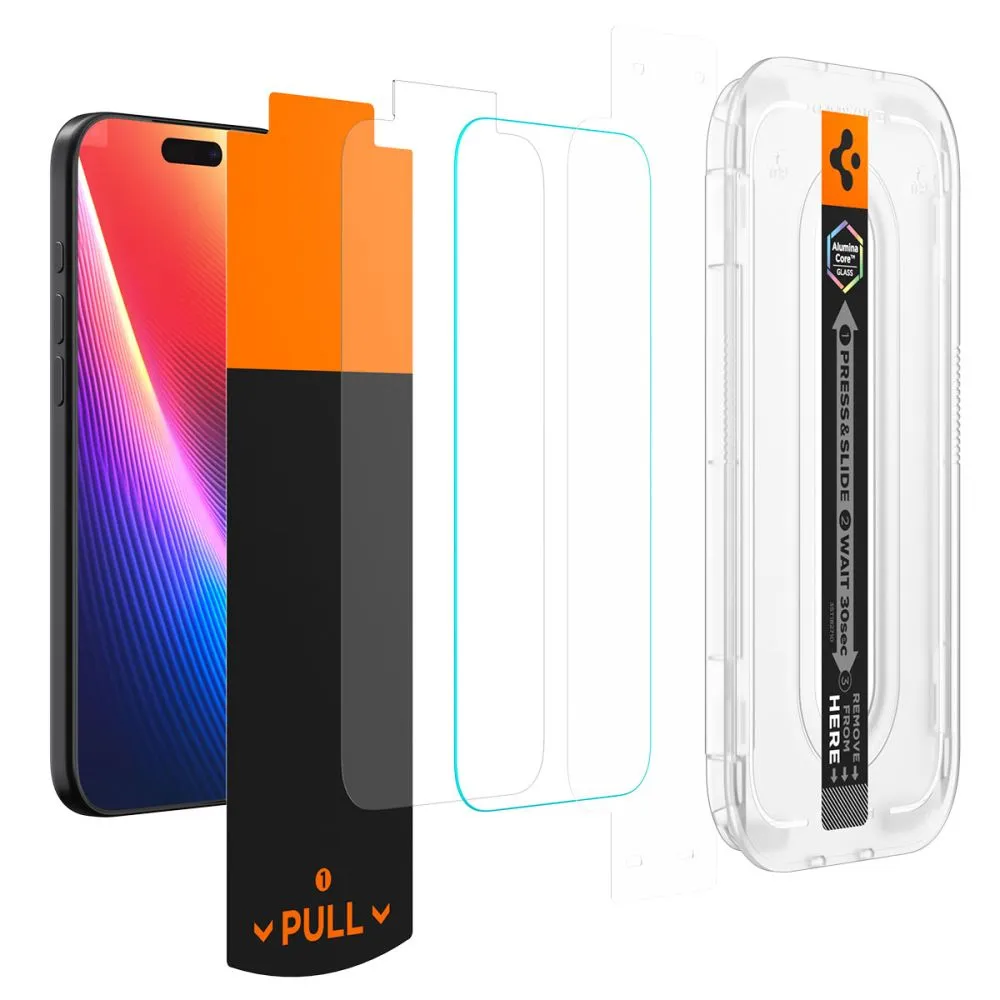 Apple iPhone 17 Aizsargstikls SPIGEN GLAS.TR ”EZ FIT PRO”