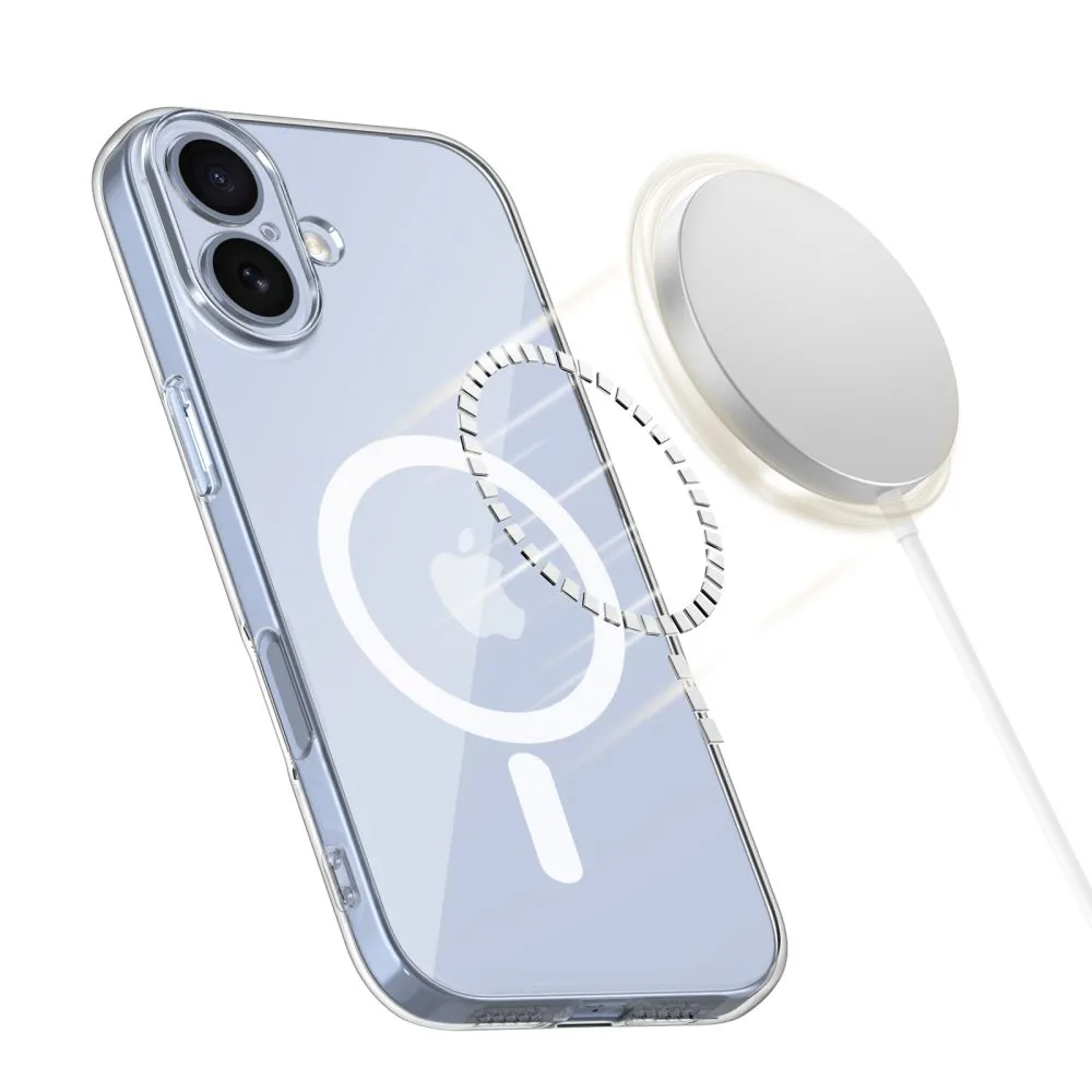 Apple iPhone 17 dėklas skaidrus TECH-PROTECT FLEXAIR MAGSAFE