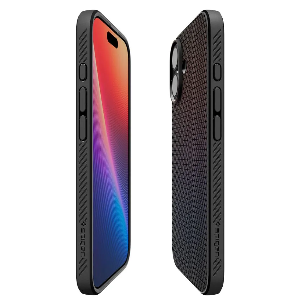 Apple iPhone 17 skal svart SPIGEN LIQUID AIR