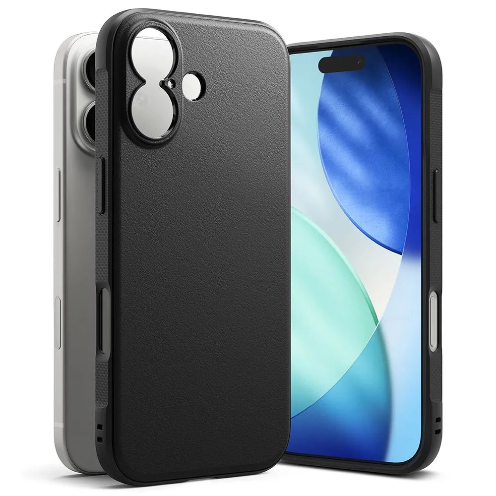 Apple iPhone 17 suojakuori musta RINGKE ONYX